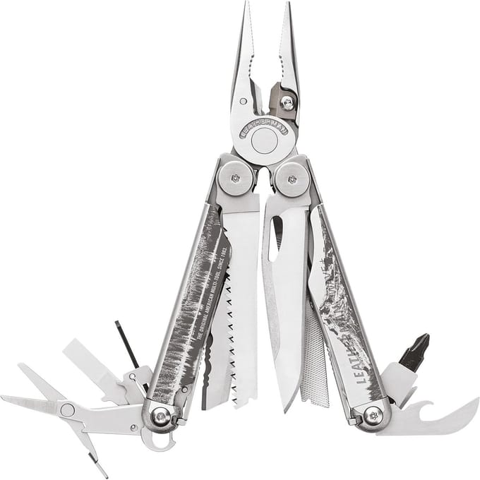 Leatherman - 2H Wave+ Multi-Tool - 18-in-1 met Vergrendelbare Messen en Tangen