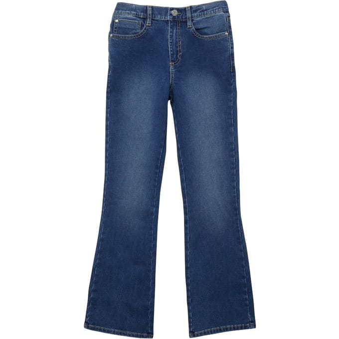 s.Oliver - female - Beverly jeans / normale pasvorm / hoog model / wijduitlopende pijpen / zacht & warm