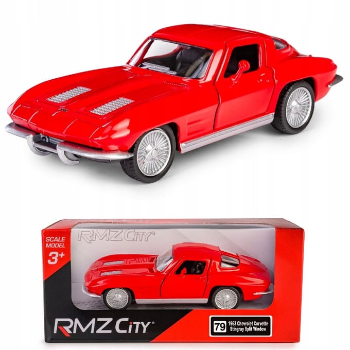 Chevrolet Corvette rode automodel 1:34 Pull Back & Go