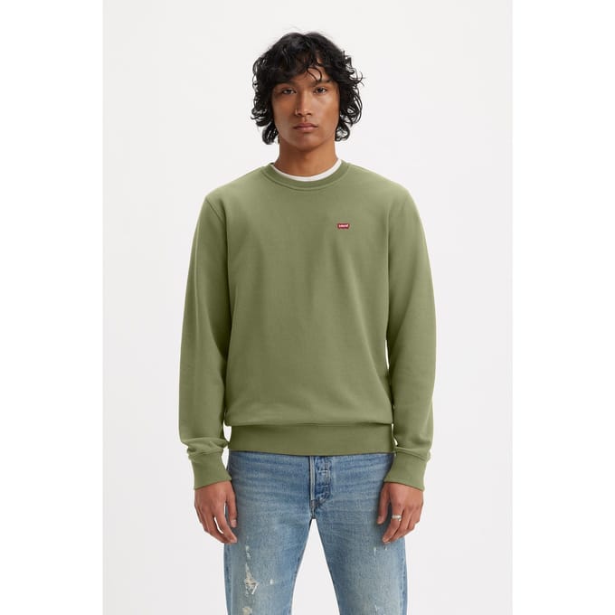 Levi's The Original Hm Crew Moss Olive 0908736 Taglia: M | Maglioni a maglia Outlet | Uomo | Verde