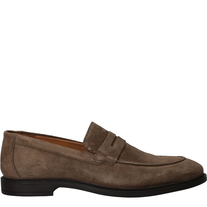 PS Poelman Instappers - Heren - Taupe - Maat:41