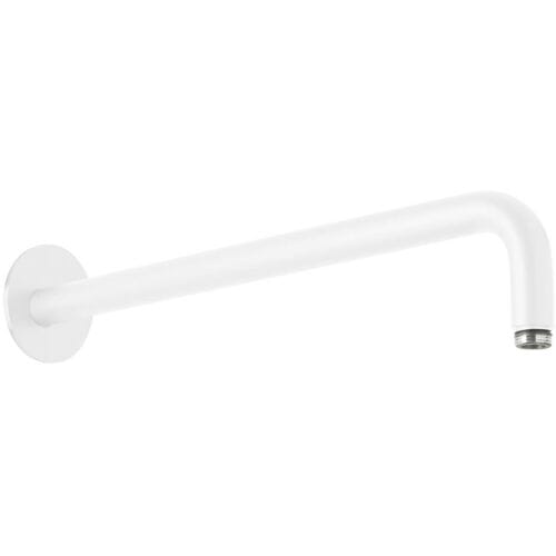 Herzbach DEEP WHITE wall bracket for rain shower seven round 42 cm 23.960420.1.07