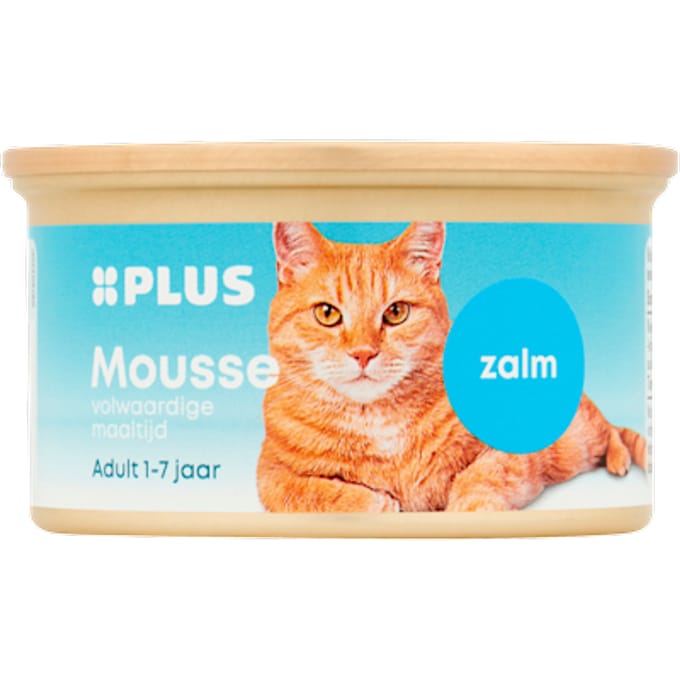 Katten mousse zalm