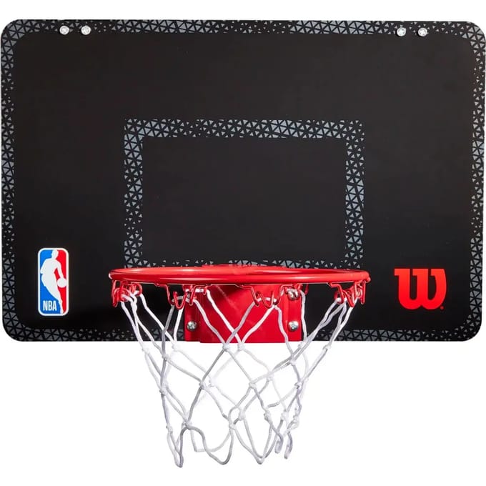 Wilson NBA Team Mini Basket + mini bal en 30 team stickers