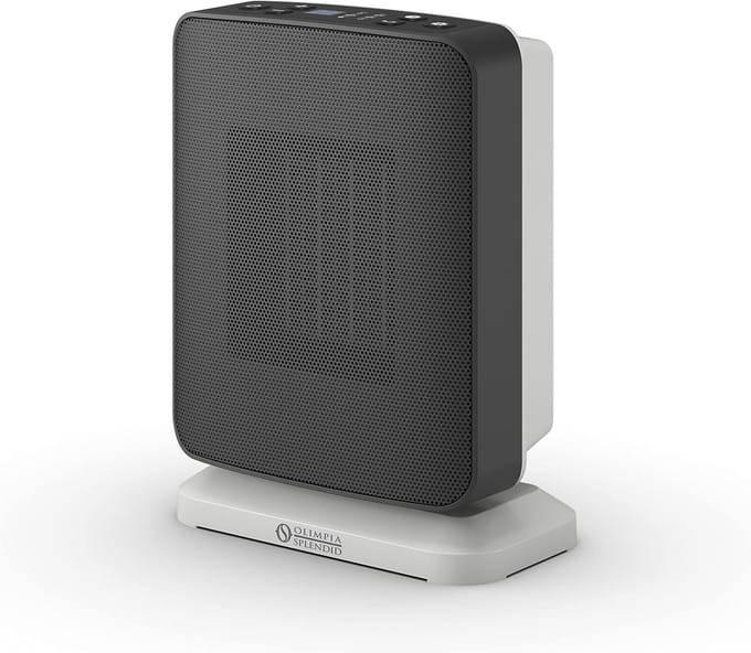 Keramische Thermoventilator 1800 W - Compact en Veilig voor Kleine Ruimtes