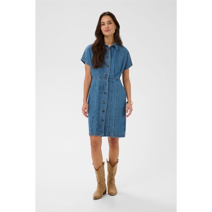 Dames denim jurk KAFFE KAValena