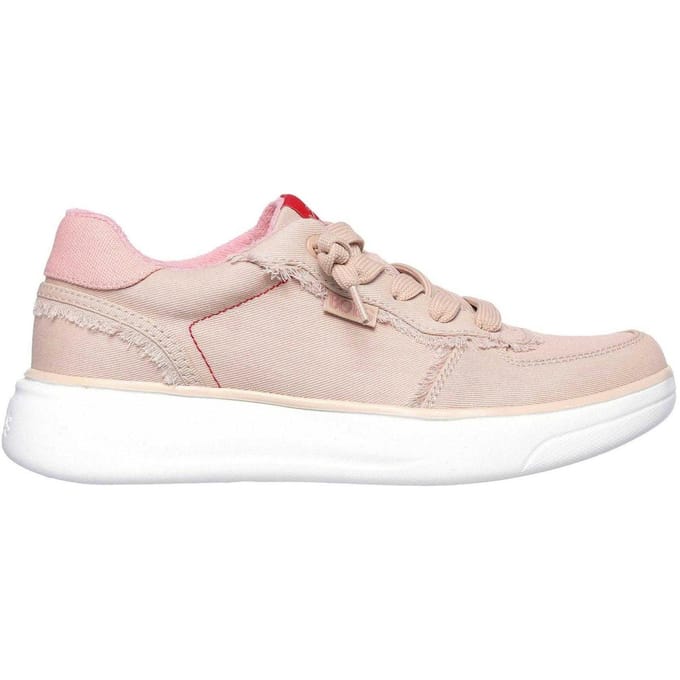 Skechers Dames Skipper Hi Canvas Sneakers (Roze)