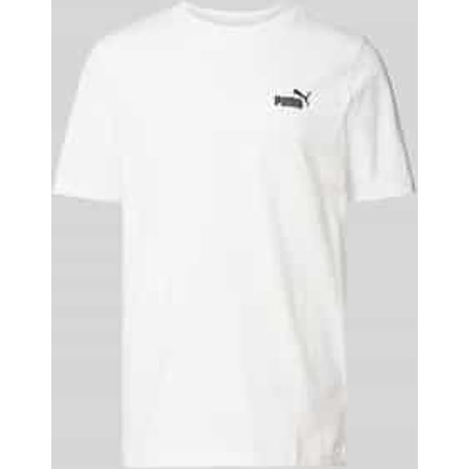 PUMA ESS Small No. 1 Logo Tee Unisex T-shirt - PUMA White