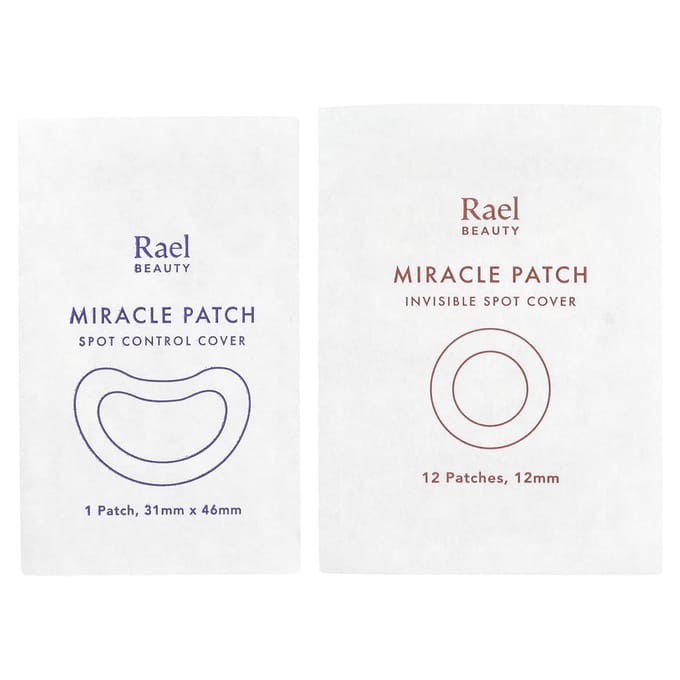 Rael, Miracle Patch Duo, 15 patches white