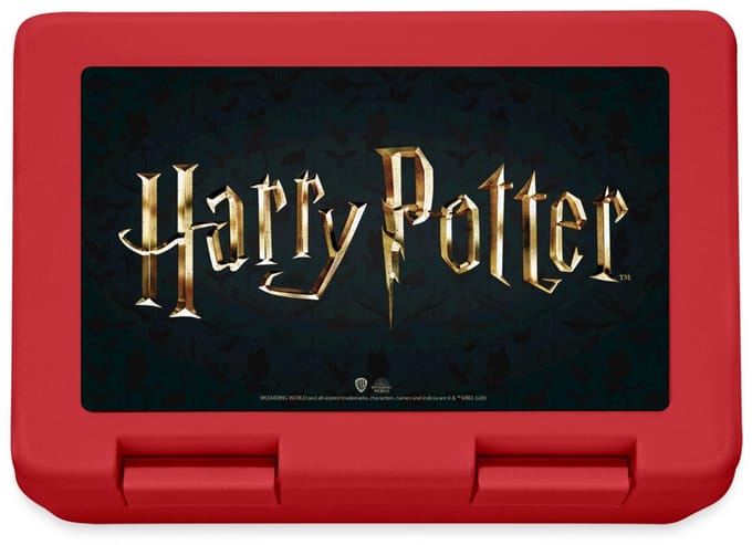 Harry Potter Logo Movie Gold Broodtrommel Lunchbox