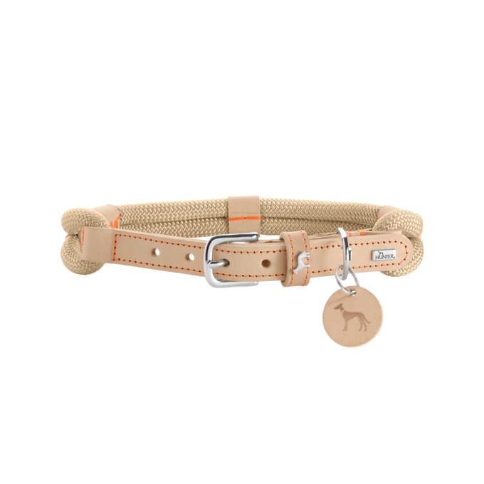 HUNTER Kraag Malia beige/naturel maat 40/S: 30-35cm nekomtrek
