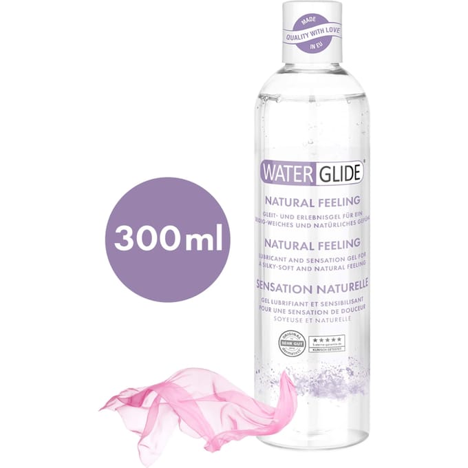 Waterglide - glijmiddel natuurlijk gevoel 300 ml - 300ml