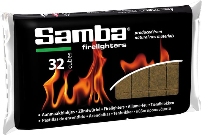 Samba Aanmaakblokjes Bruin (32 Stuks)
