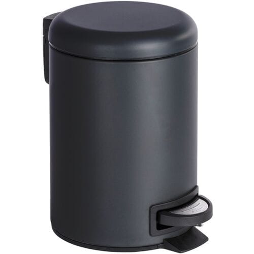 WENKO Prullenbak Leman 3 L (Zwart)