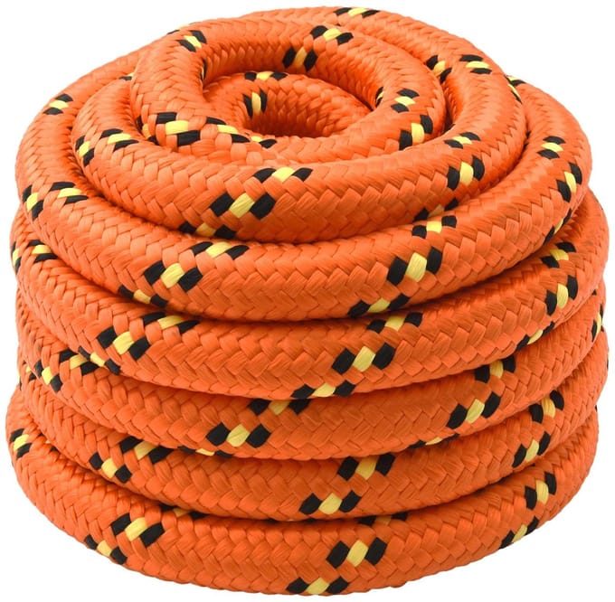vidaXL - Boottouw - 5 - mm - 5 - m - Oranje
