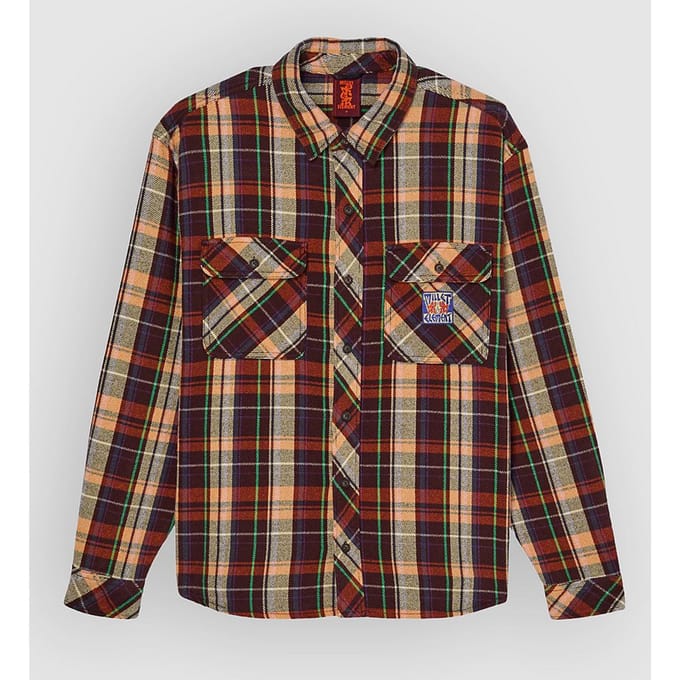 Element Mxe Flanel Shirt roze