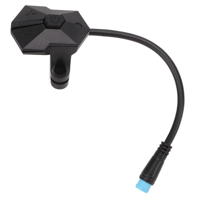 Contrôleur de bouton de commutation à 4 broches pour conversion de vélo, panneau d'affichage du moteur à montage central Bafang P850C gray