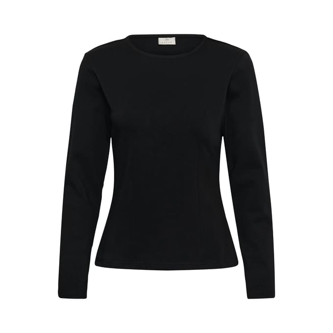 Dames-T-shirt met lange mouwen KAFFE Jamilla