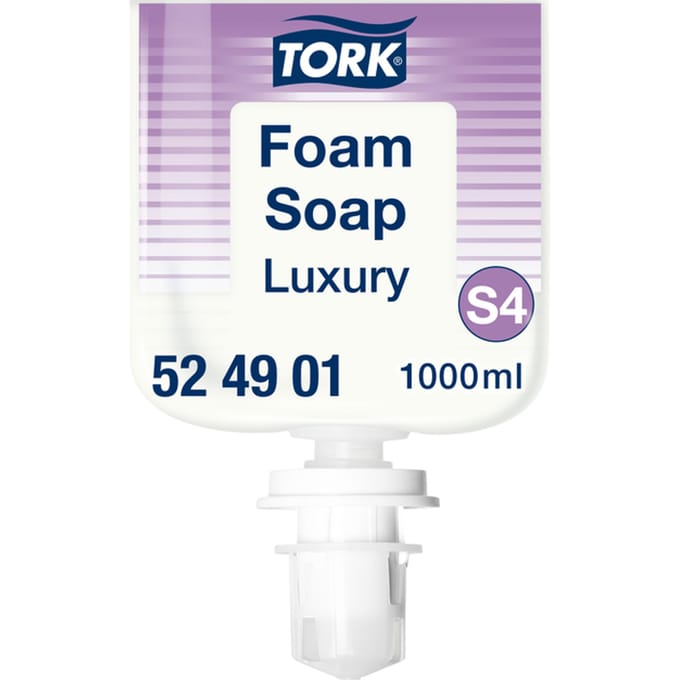 Handzeep Tork S4 Premium schuim 1000ml luxe 524901