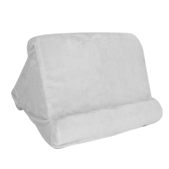Multi Angle Soft Tablet Stand Pillow Reading Holder for Mobile Phone Tablet BookGray grise