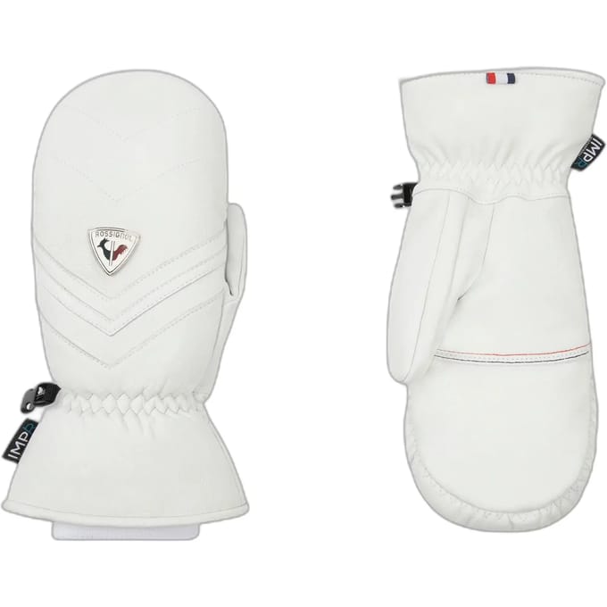 Waterdichte leren skihandschoenen voor dames Rossignol Select