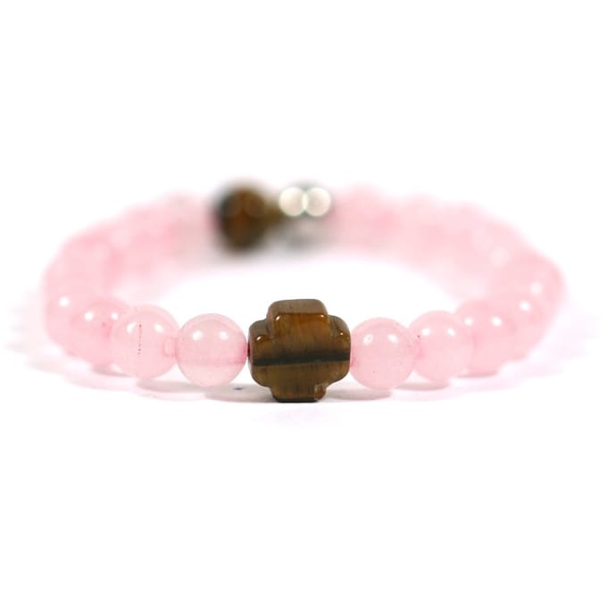 Heaven Eleven KIDS - meisjes - armband - edelsteen - 6mm - 14cm
