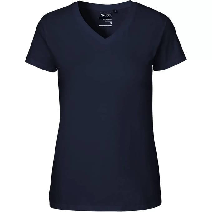 Neutral Ladies´ V-Neck T-Shirt NE81005 - Navy - M
