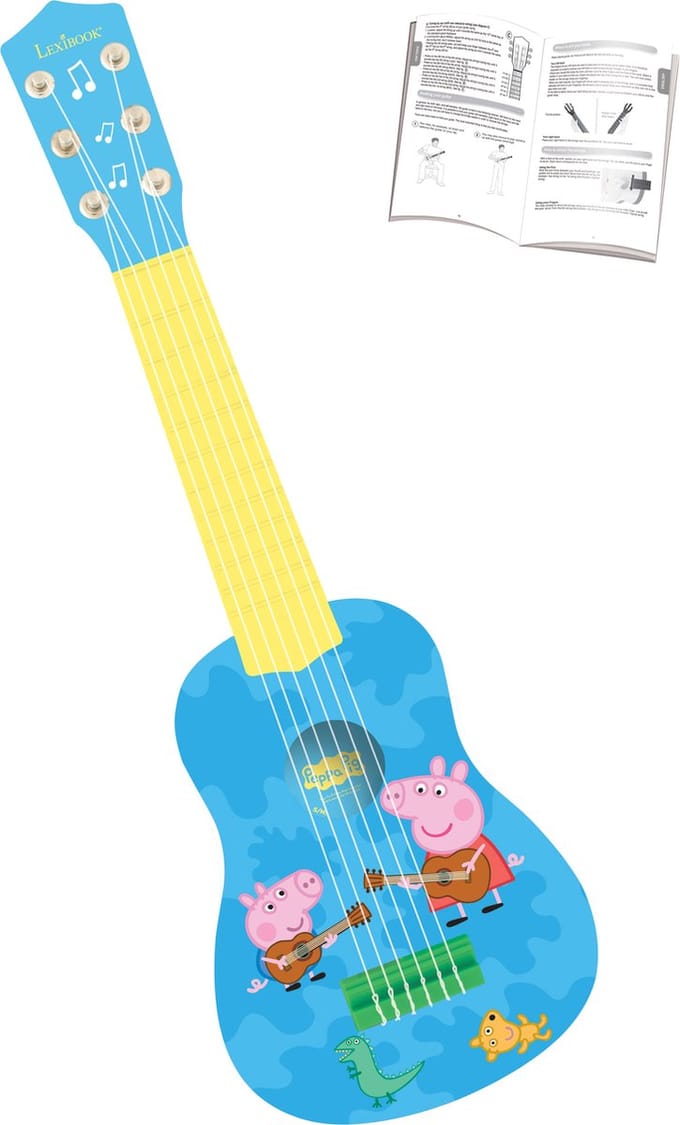 Lexibook - Peppa gitaar 53cm Instrumenten Interactief speelgoed