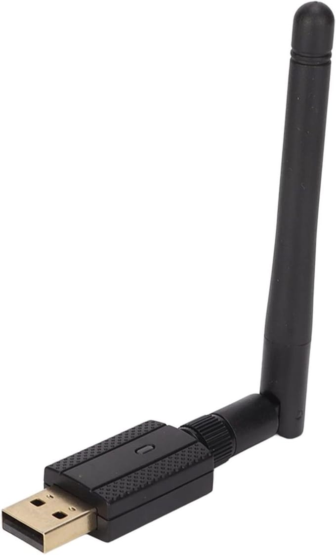 USB WiFi Adapter - Draadloze Netwerkkaart - Internet Verbinding - Dual Band Antenne - 150 Mbps - default