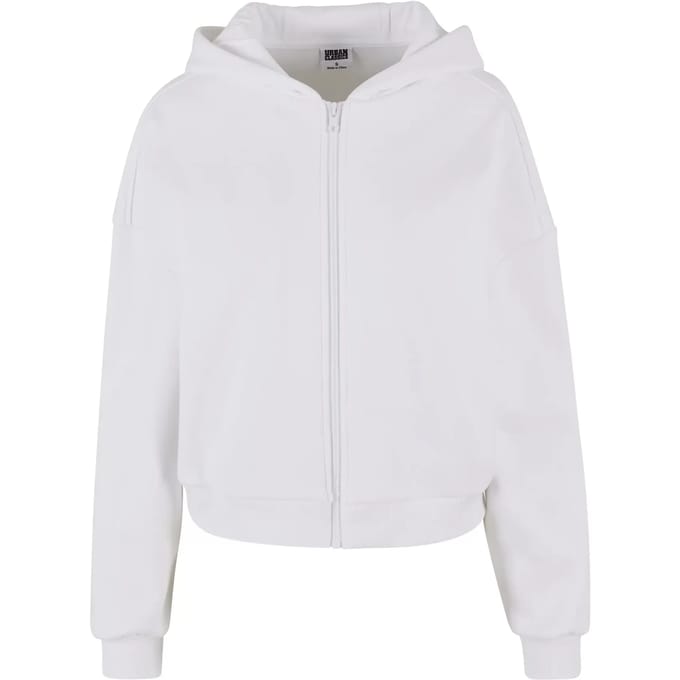 Urban Classics - Cozy Short Vest met capuchon - XL - Wit