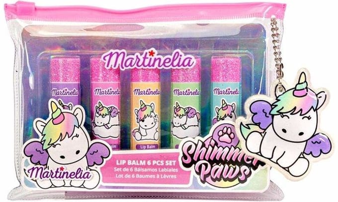 Martinelia Shimmer paws lipgloss set voor kinderen