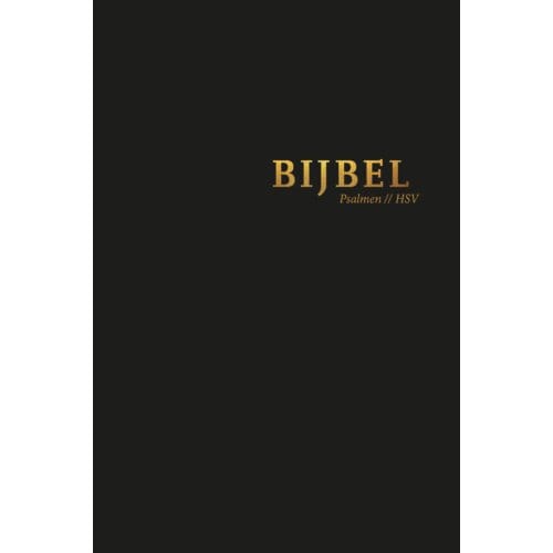 Bijbel (Hsv) Met Psalmen - Hardcover Zwart