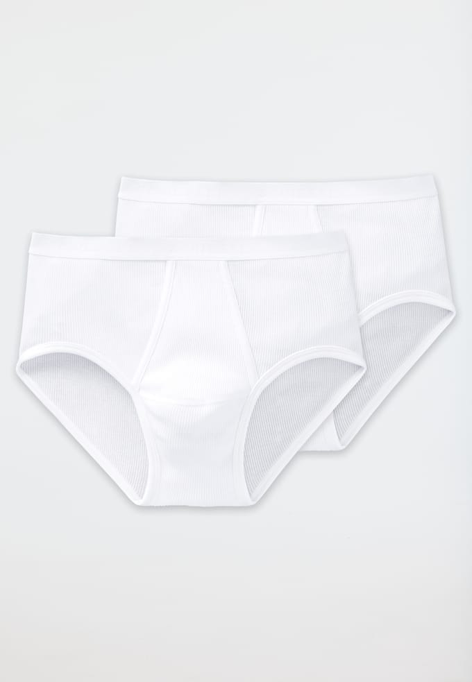 Schiesser 2 PACK Sportslips - Original Classics Heren Onderbroek - wit