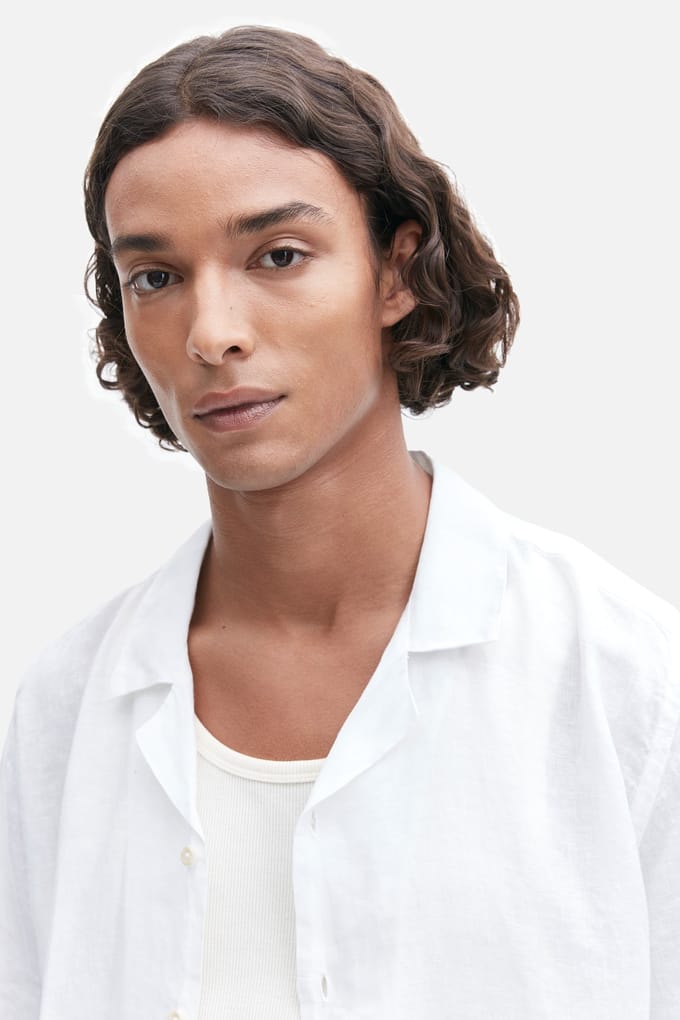 The Goodpeople Sun White Größe: S | Casual hemden Outlet | Herren | Weiß
