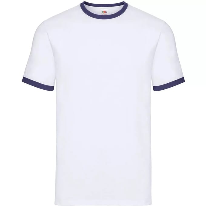 T-shirt Fruit of the Loom Ringer