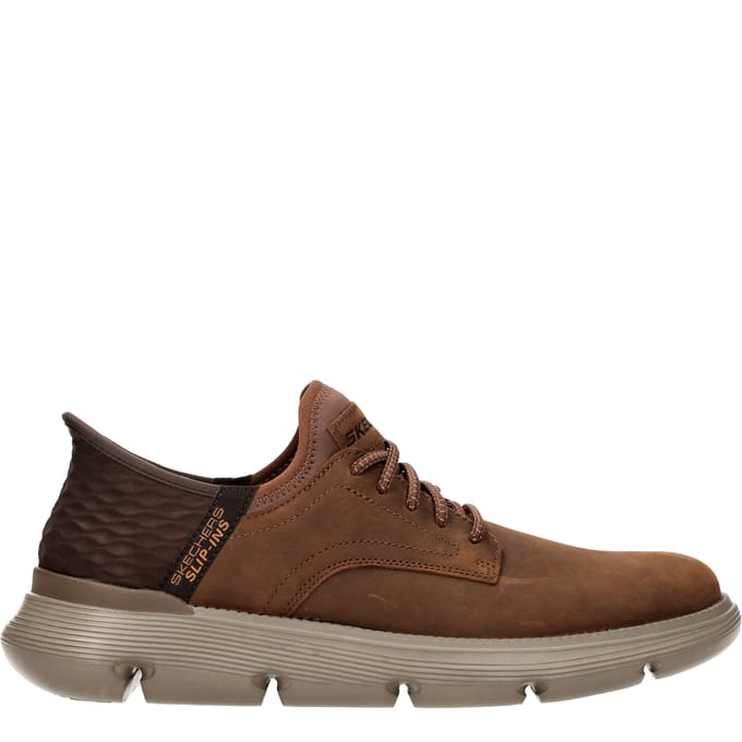 Skechers Hands Free Slip-ins Garza-Gervin Wide Instappers - Heren - Cognac - Maat:43