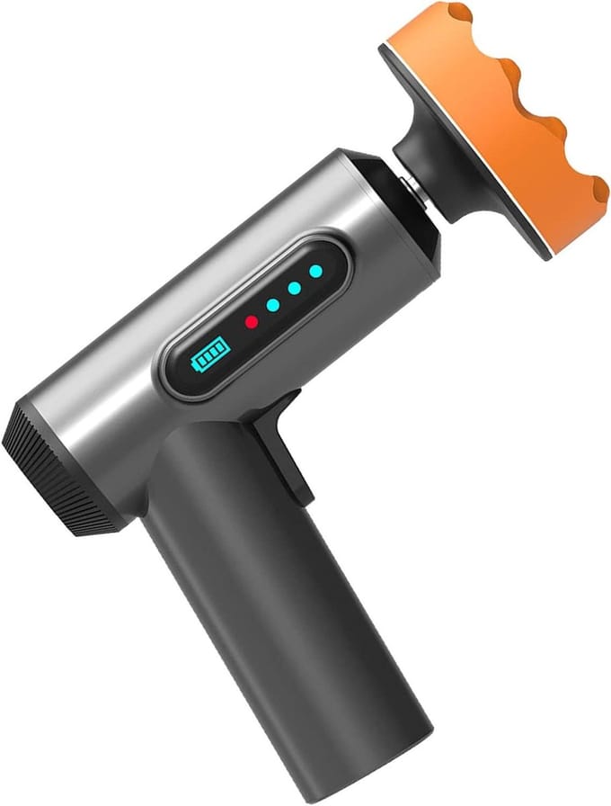 Polijstmachine Auto - Buffer Waxer - Krasherstel Lak - Draadloos Lithium Batterij - Compact Formaat - Zwart