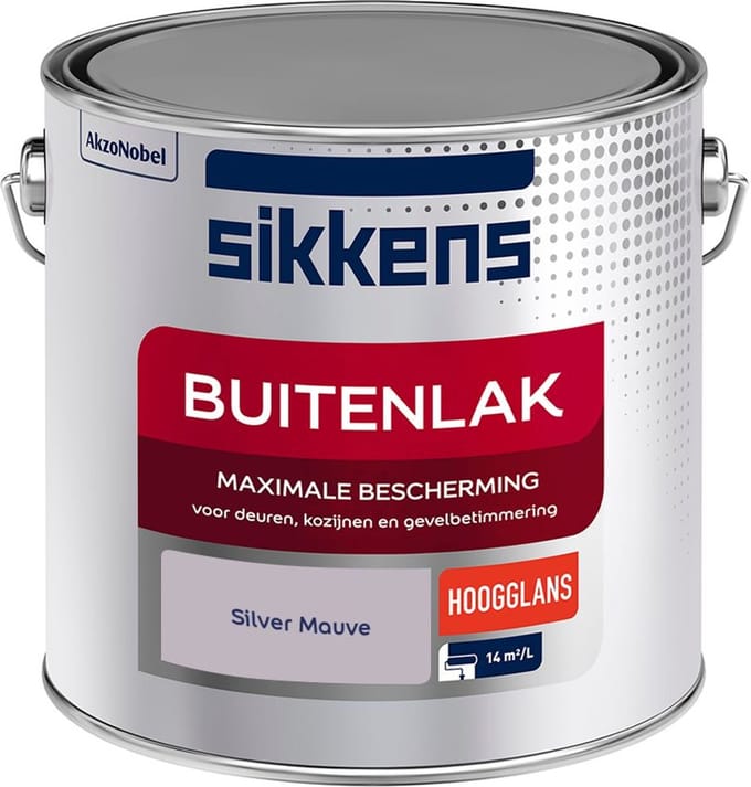 Sikkens - Buitenlak Hoogglans - Silver Mauve - Mengverf - 2,5 L