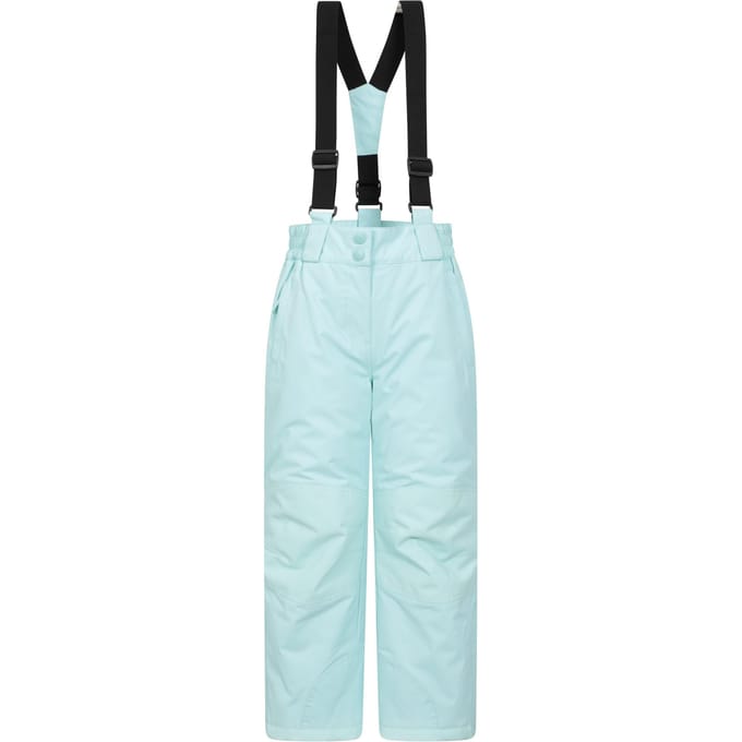 Mountain Warehouse Honing skibroek voor kinderen (Licht Teal)
