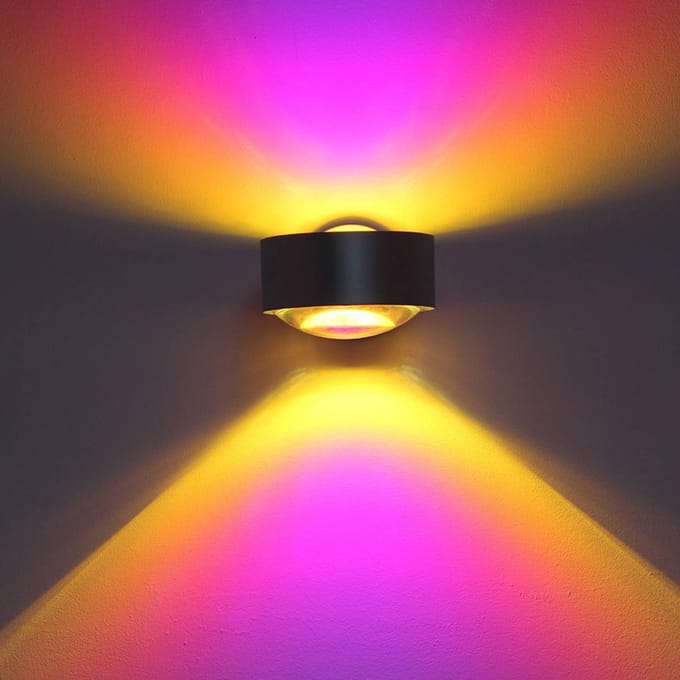 Top Light Kleurenfilter bij armatuurserie Puk Maxx, magenta