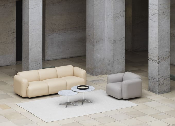 Normann Copenhagen Polli Tapijt - zand - 200 x 30 cm