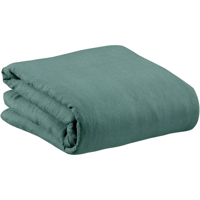 Dekbedovertrek stonewashed katoen Vivaraise Zeff