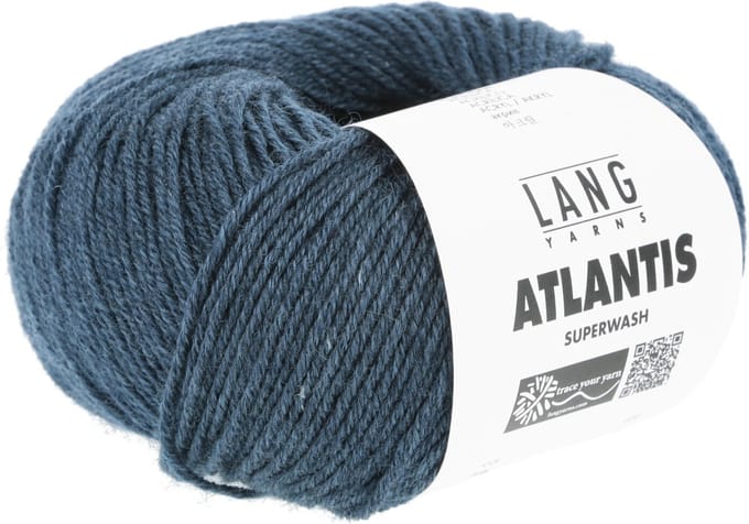 Lang Yarns Atlantis - 88 petrol - Wol/Acryl-Mix Garen