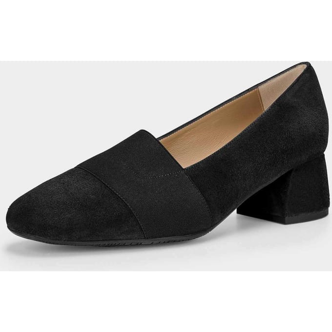 Suède pumps - zwart - Gr. 41 van Goldner Fashion