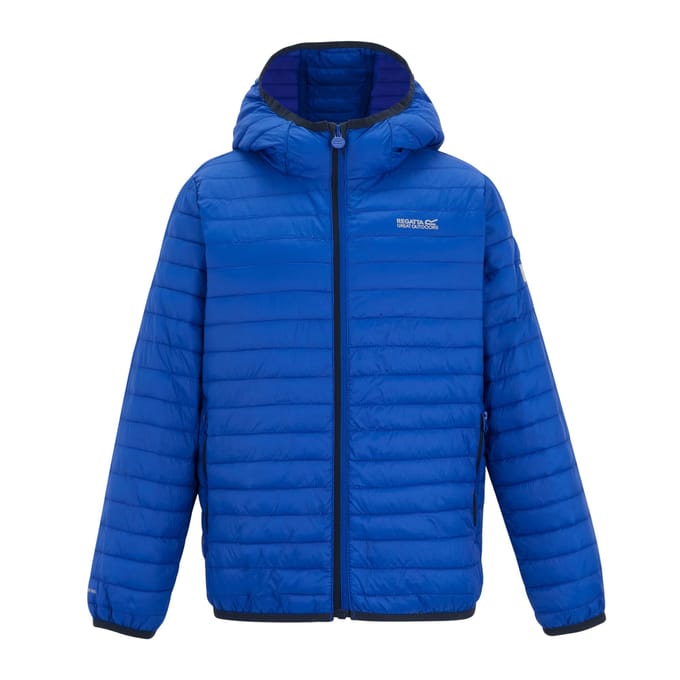 Regatta Childrens/Kids Hillpack Hooded Jacket (Olympisch Blauw)