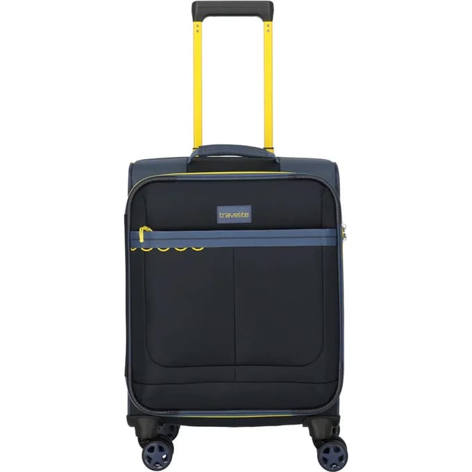 travelite trolley Color Craze 4W Trolley Darkblue donkerblauw 55cm