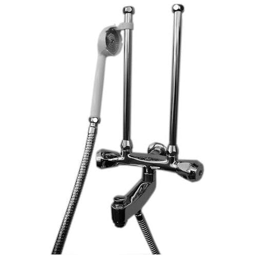 KWC two-handle mixer tub low pressure with bent fitting 112.78.Z.309