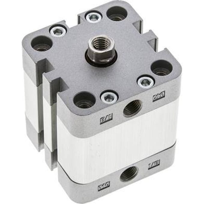 ISO 21287 Compacte Enkelwerkende Cilinder 40-15mm - Magnetisch