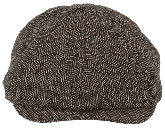Brixton Beanie - Brood Snap Cap - bruin