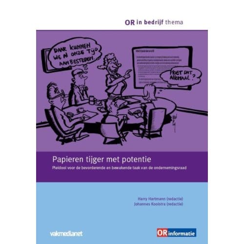 Papieren Tijger Met Potentie - Or In Bedrijf Thema